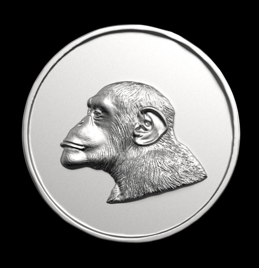 Chinese Zodiac Monkey 003 3D print model_2