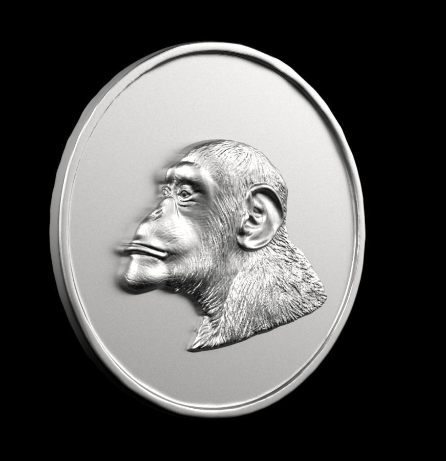 Chinese Zodiac Monkey 003 3D print model_55