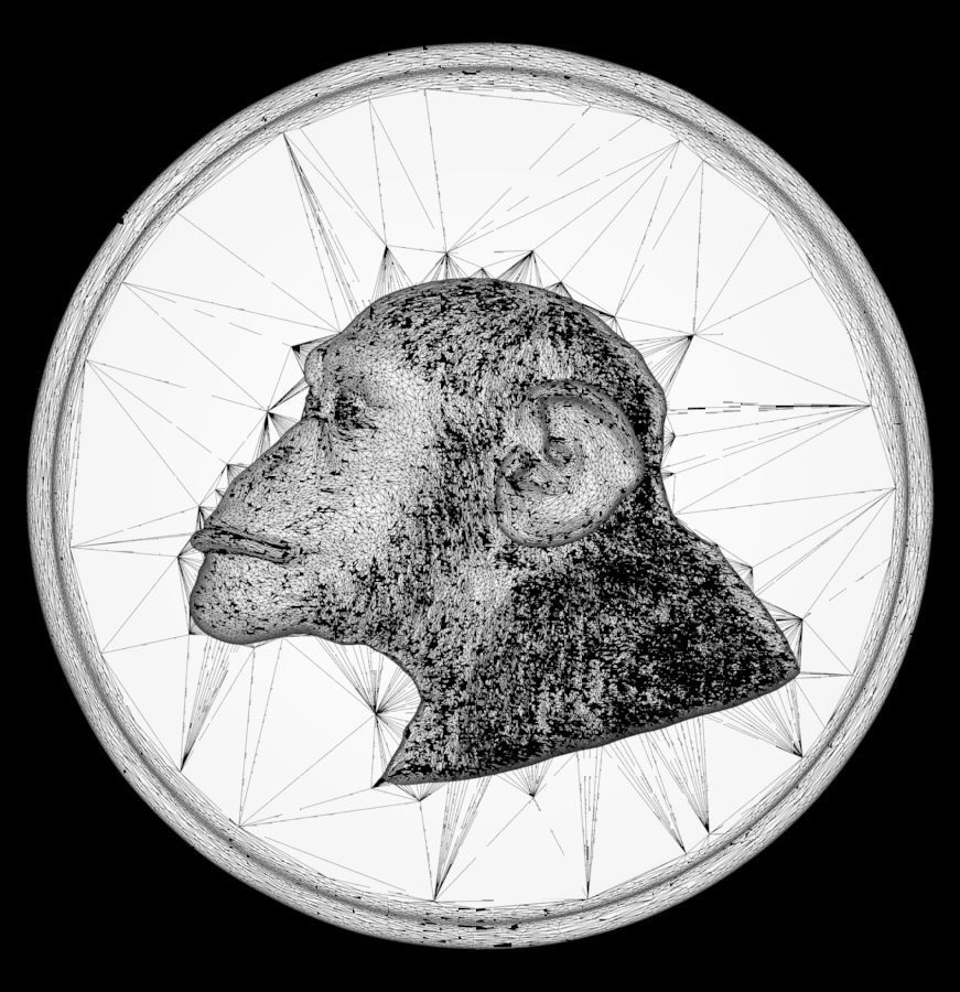 Chinese Zodiac Monkey 003 3D print model_63