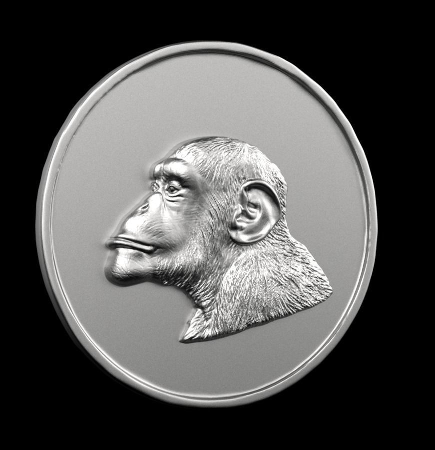 Chinese Zodiac Monkey 003 3D print model_57