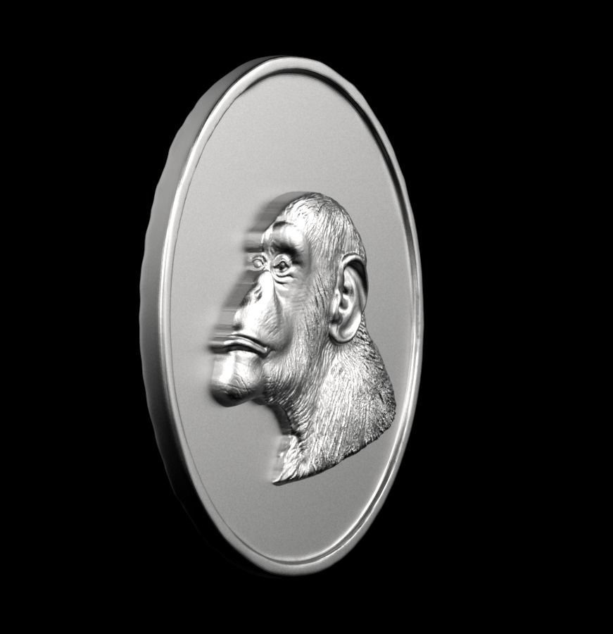 Chinese Zodiac Monkey 003 3D print model_51