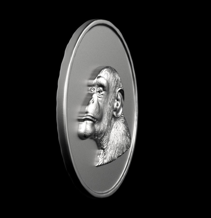 Chinese Zodiac Monkey 003 3D print model_50