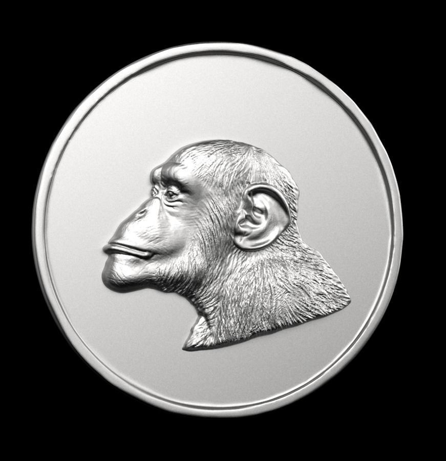 Chinese Zodiac Monkey 003 3D print model_59