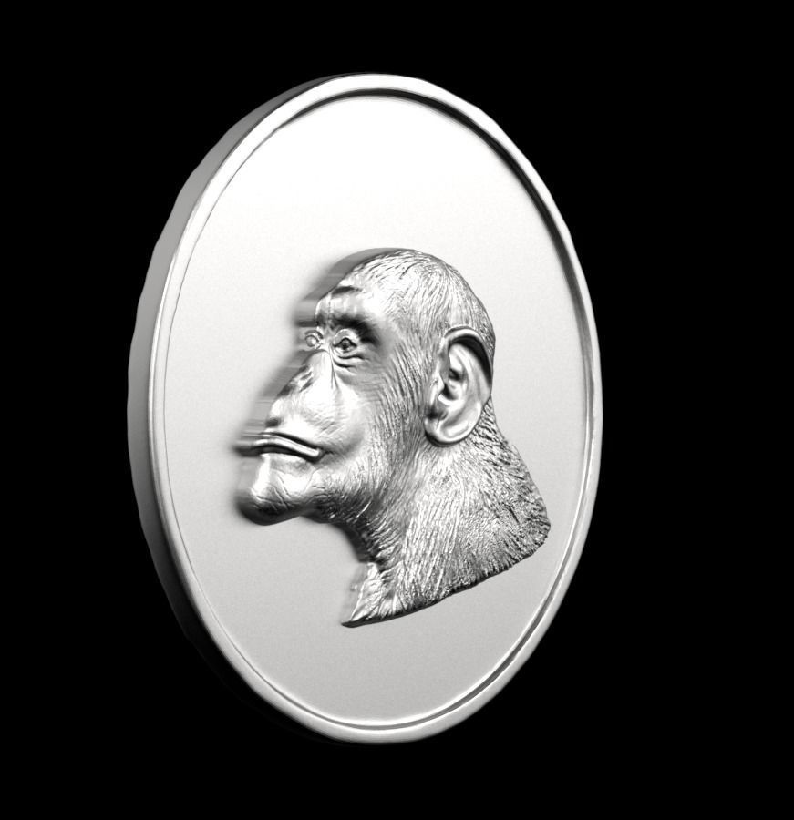 Chinese Zodiac Monkey 003 3D print model_53