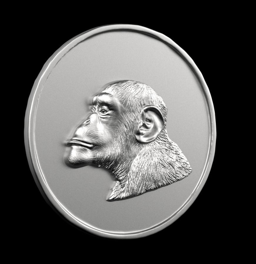 Chinese Zodiac Monkey 003 3D print model_56