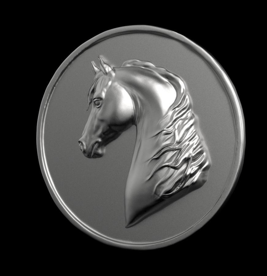 Chinese Zodiac Horse 003 3D print model_5