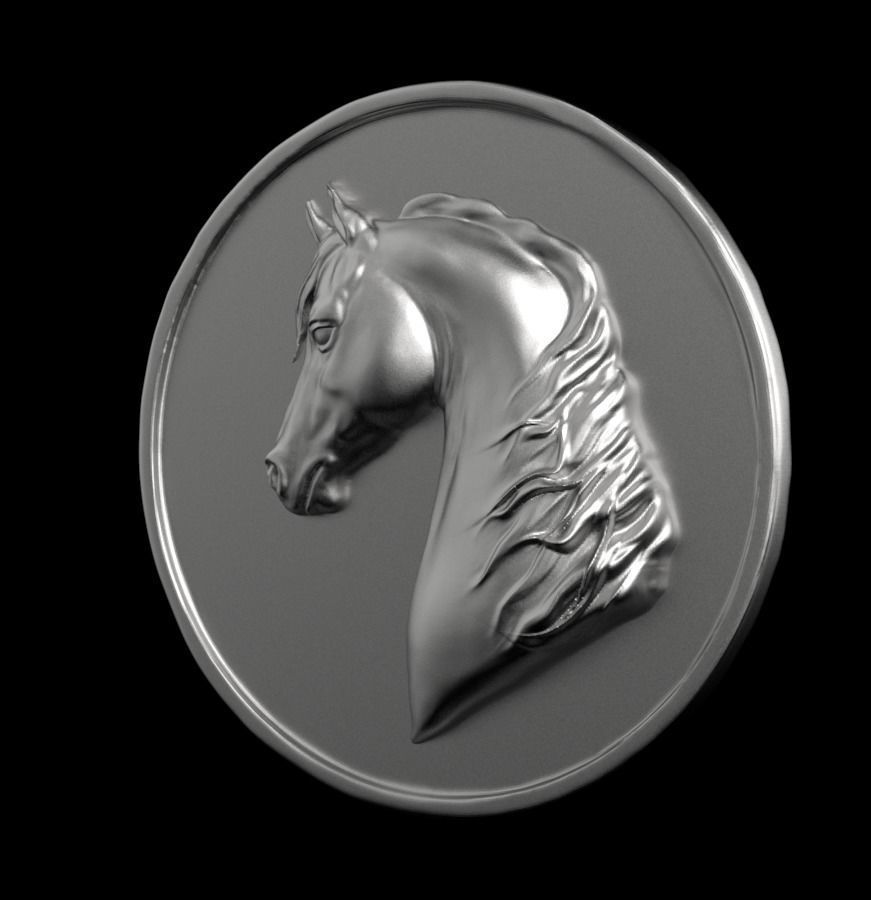 Chinese Zodiac Horse 003 3D print model_6