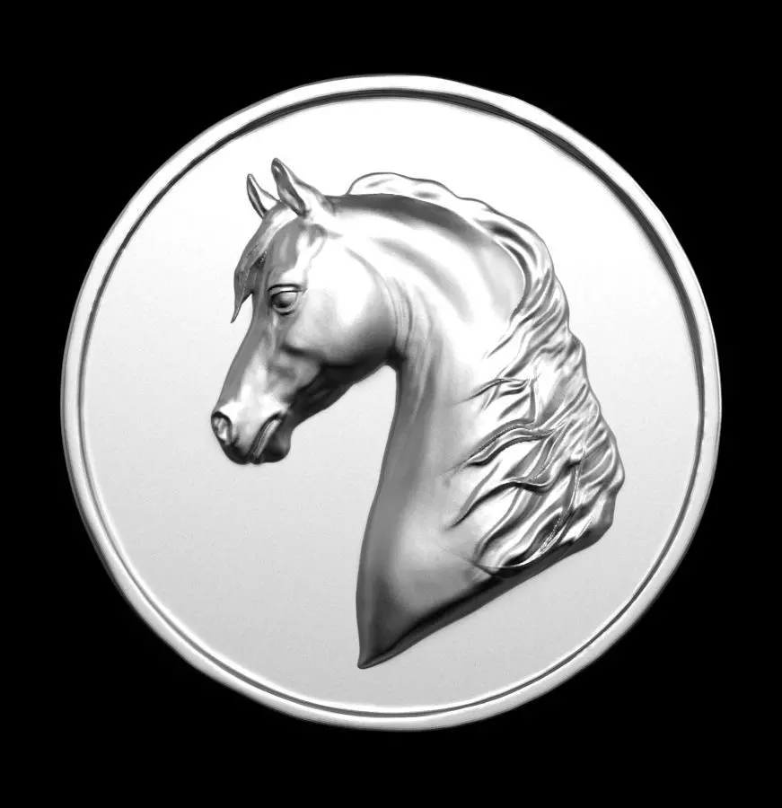 Chinese Zodiac Horse 003 3D print model_0