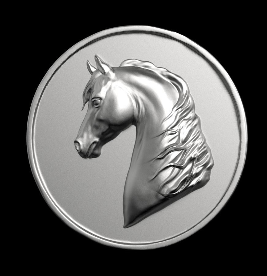 Chinese Zodiac Horse 003 3D print model_3