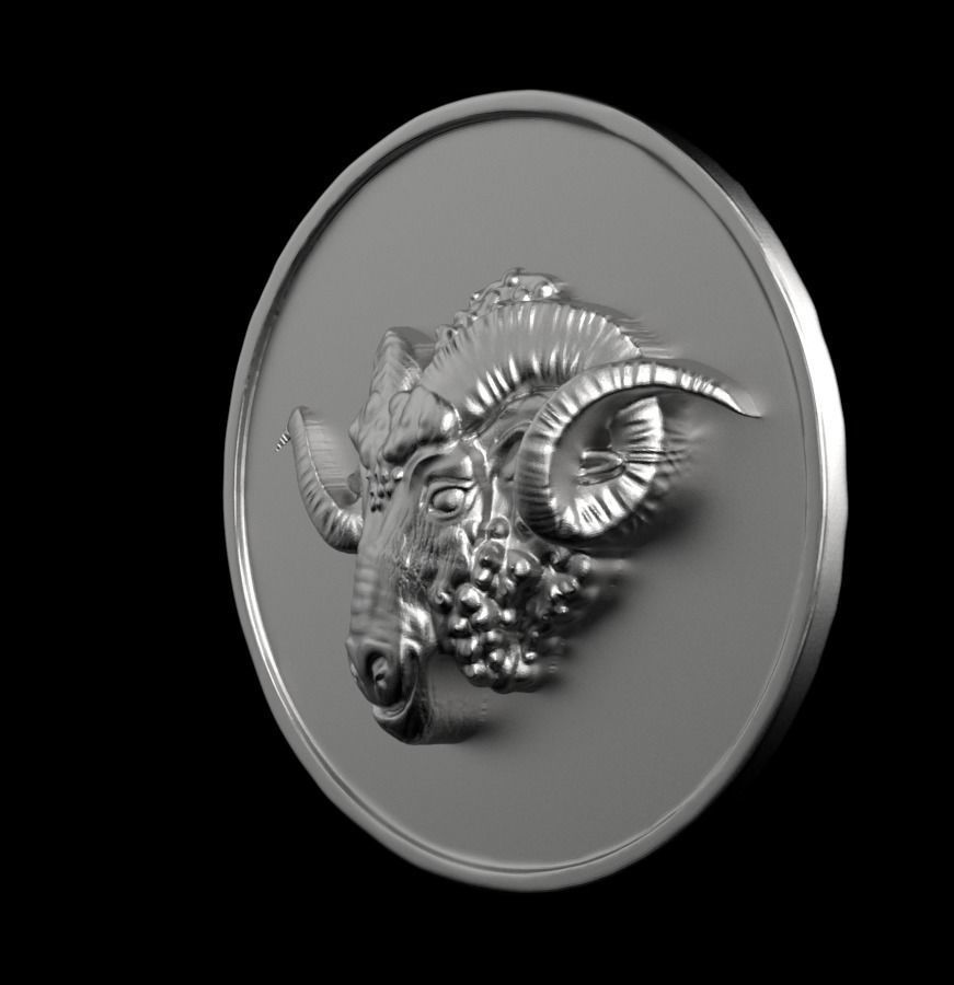 Chinese Zodiac Goat 003 3D print model_8