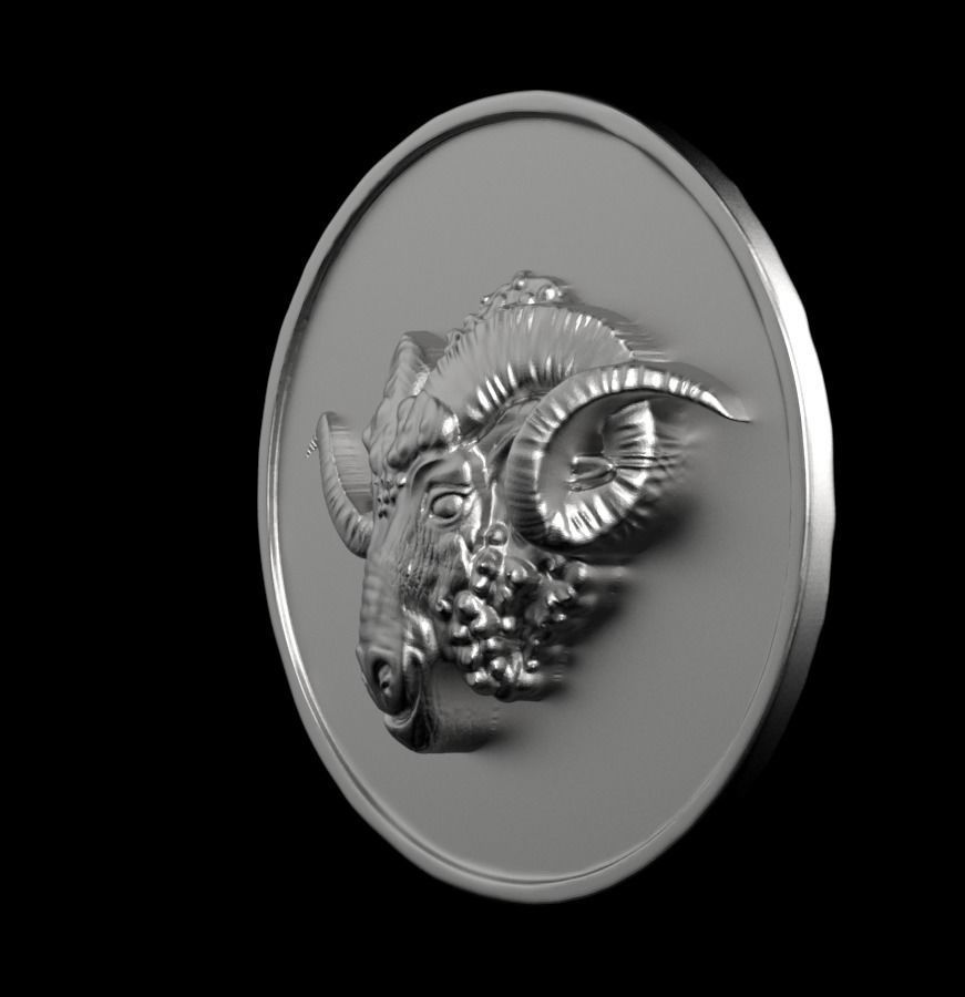 Chinese Zodiac Goat 003 3D print model_9