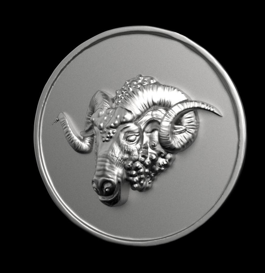 Chinese Zodiac Goat 003 3D print model_4
