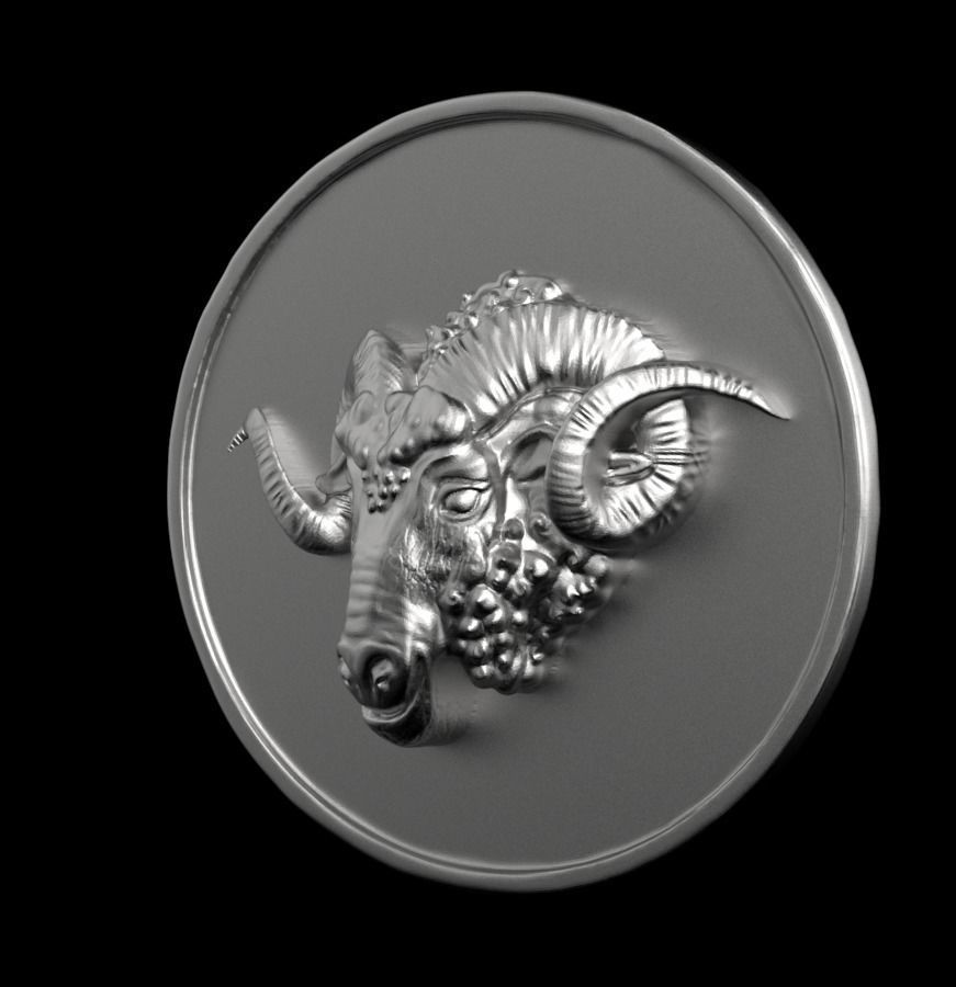 Chinese Zodiac Goat 003 3D print model_6