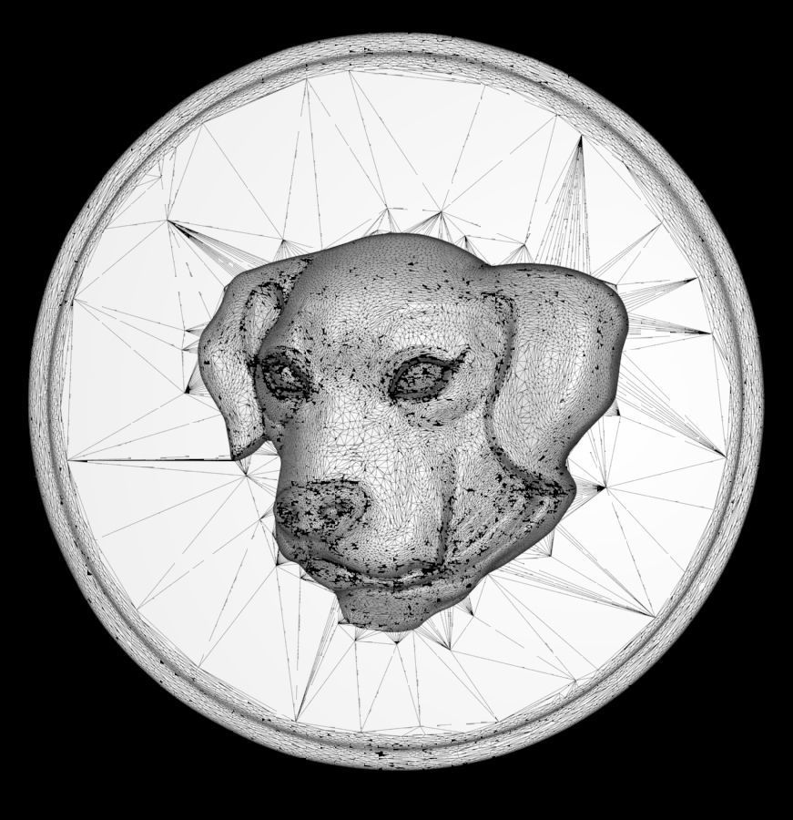 Chinese Zodiac Dog 003 3D print model_62