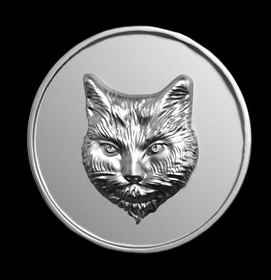 Chinese Zodiac Cat 003 3D print model_3