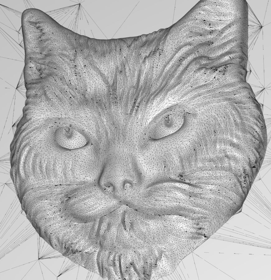 Chinese Zodiac Cat 003 3D print model_62