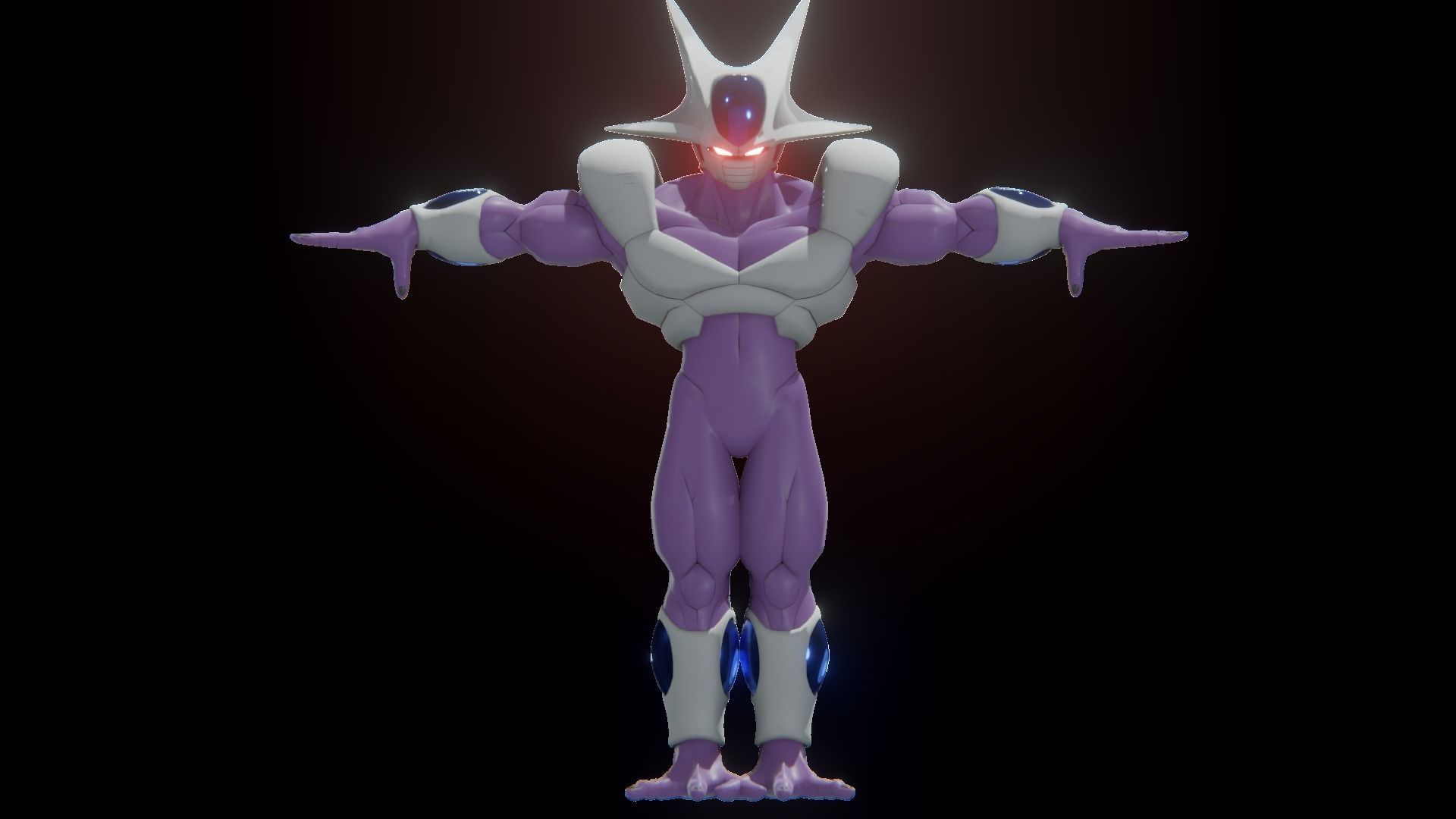 47 Dragon ball Z - Rigged Character Pack Low-poly 3D model_26