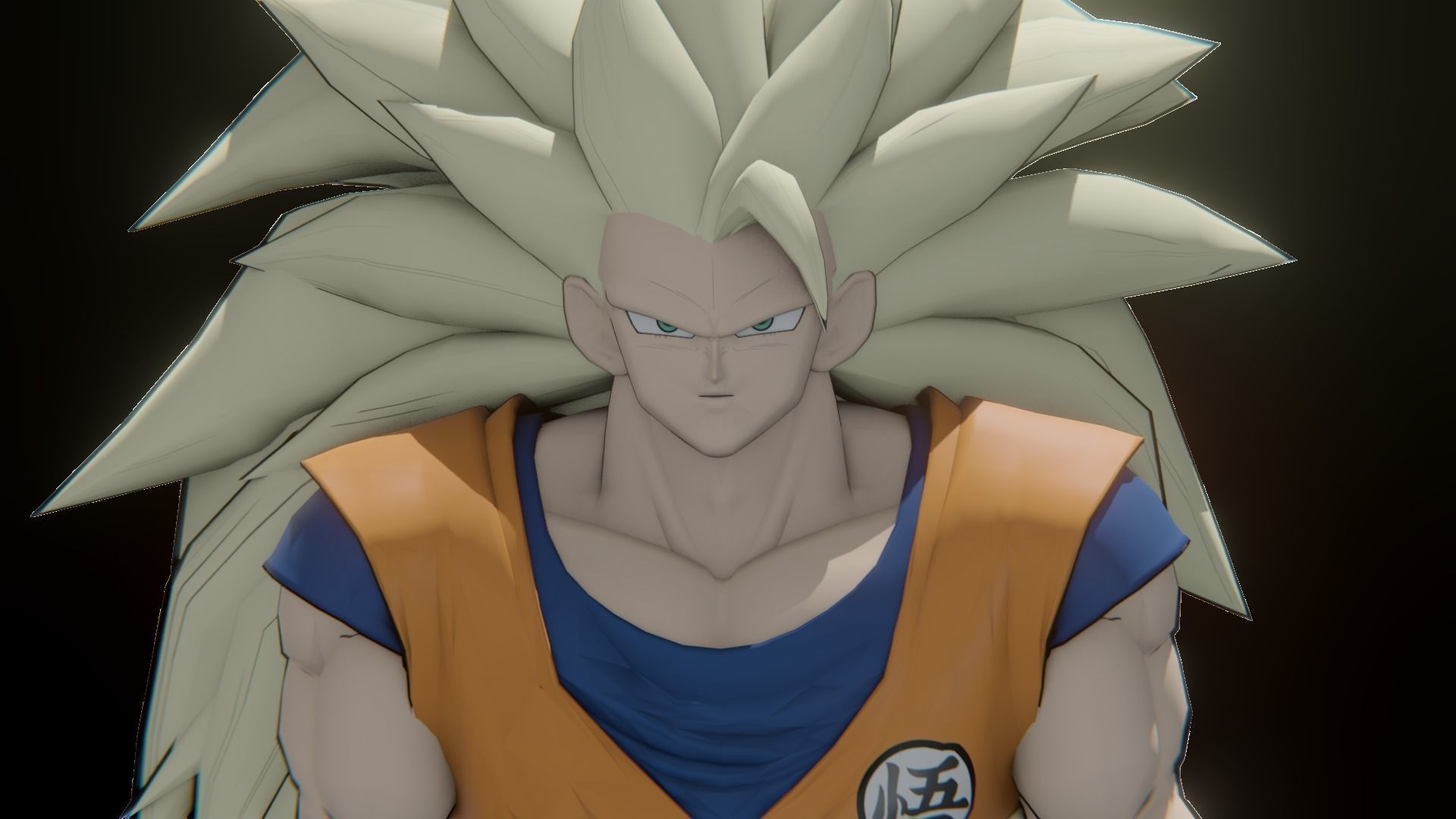 47 Dragon ball Z - Rigged Character Pack Low-poly 3D model_64
