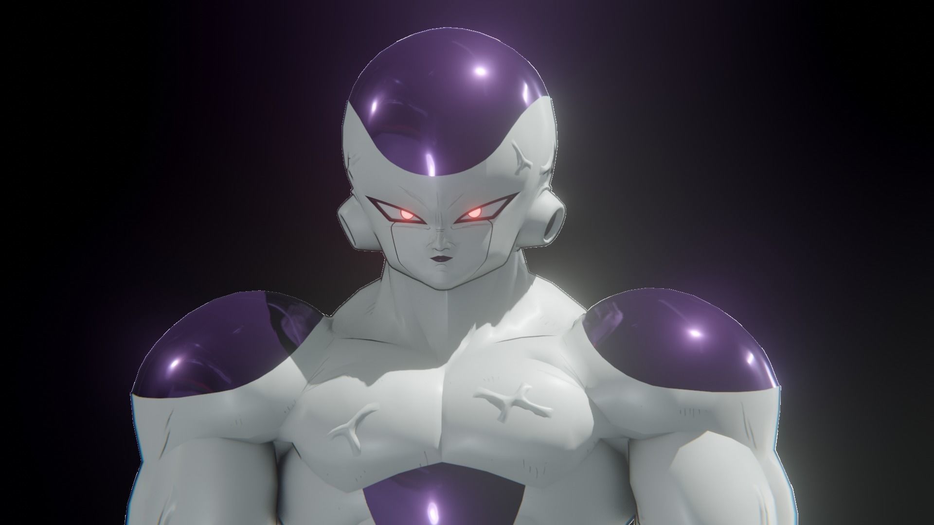 47 Dragon ball Z - Rigged Character Pack Low-poly 3D model_36