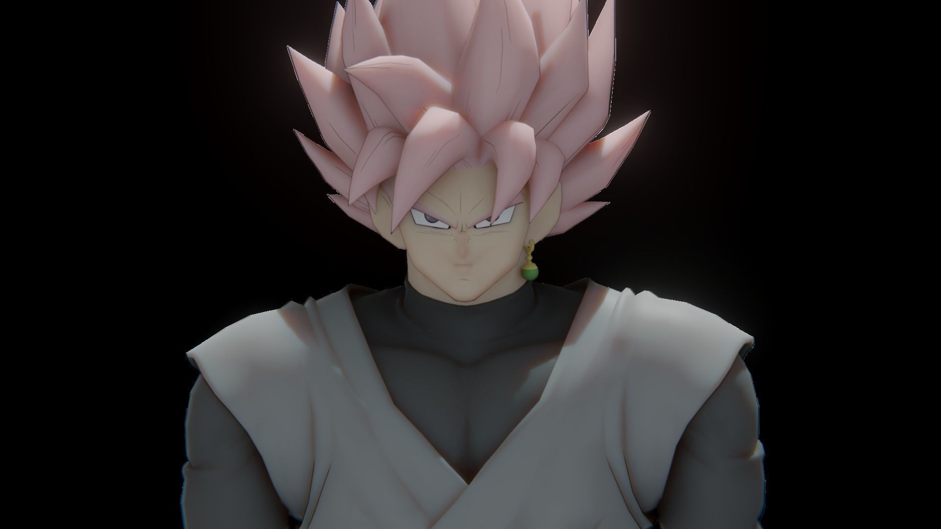 47 Dragon ball Z - Rigged Character Pack Low-poly 3D model_16