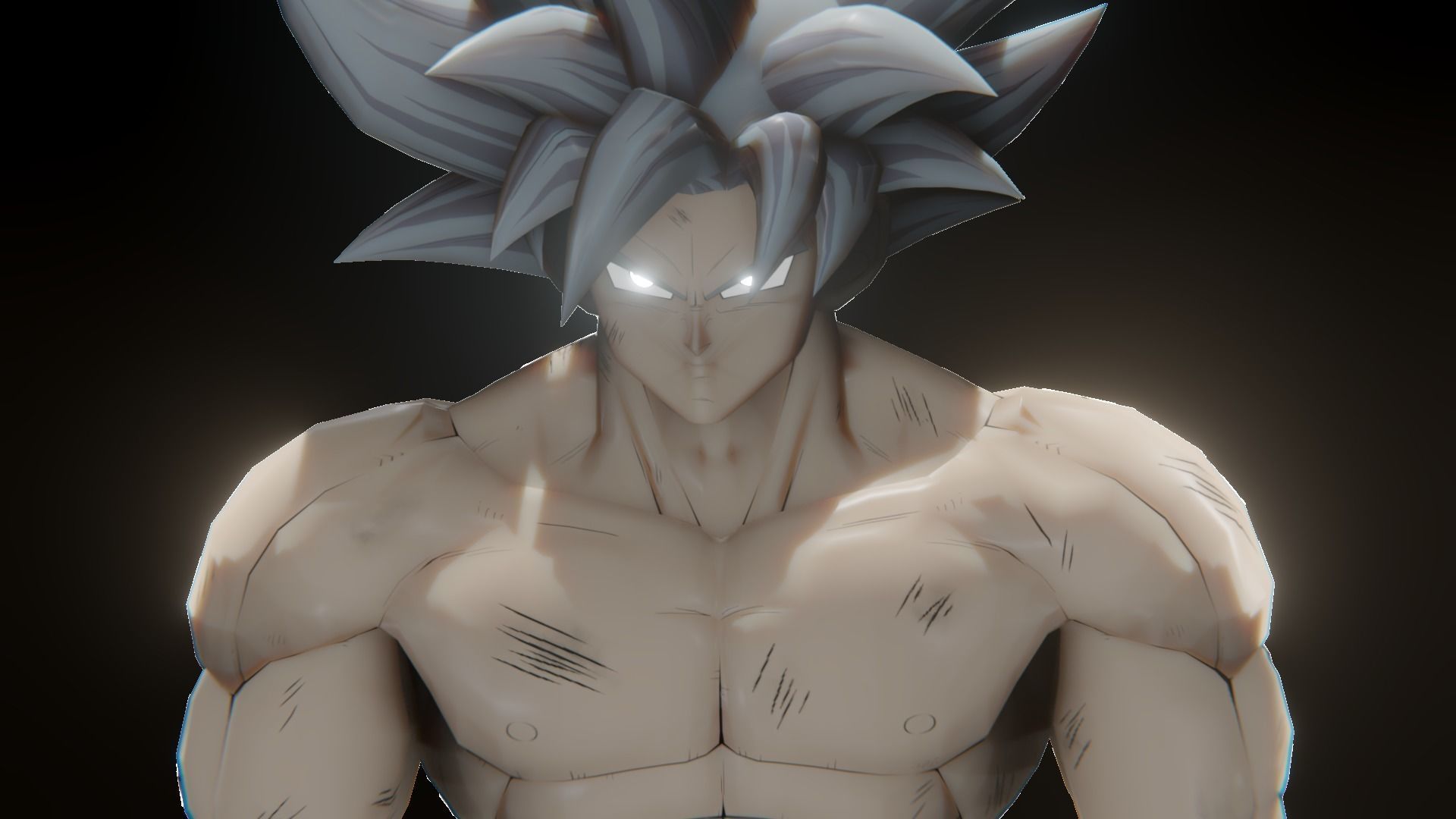 47 Dragon ball Z - Rigged Character Pack Low-poly 3D model_70