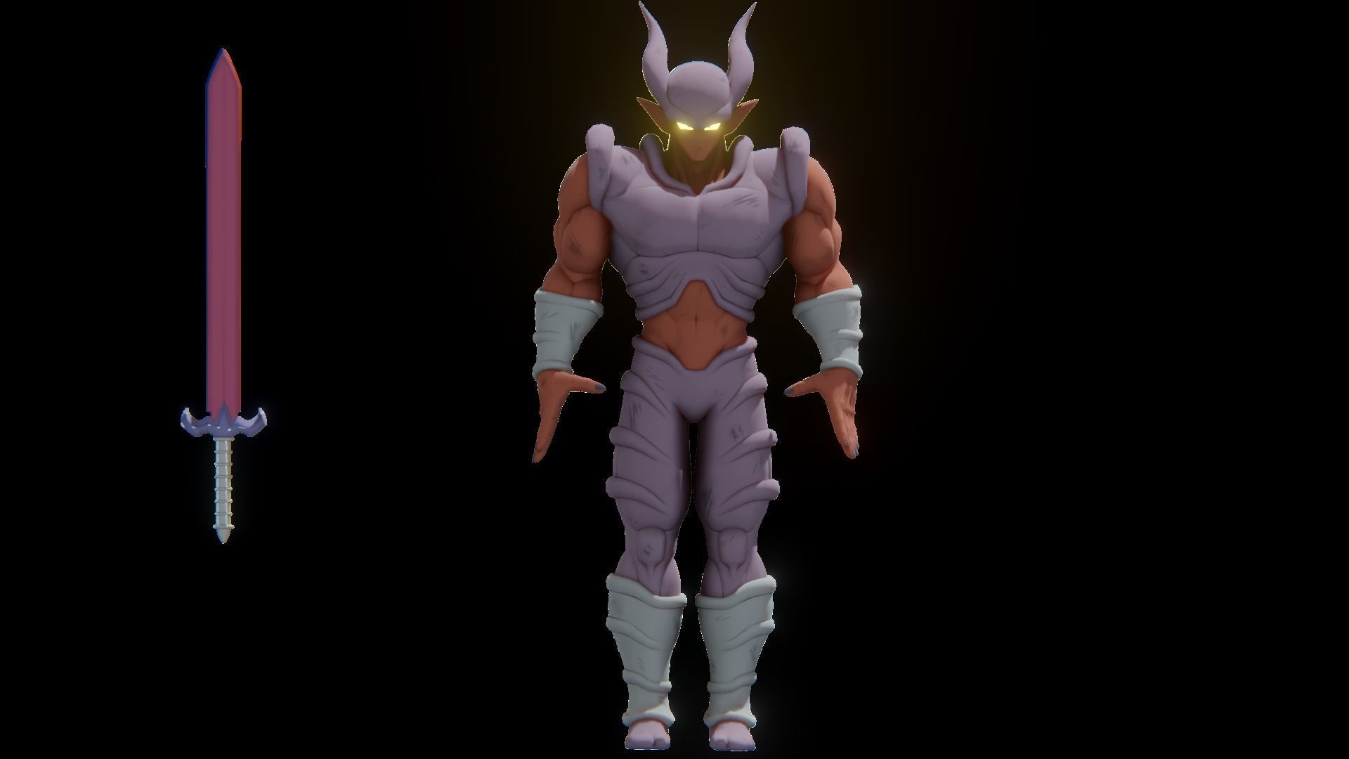47 Dragon ball Z - Rigged Character Pack Low-poly 3D model_50