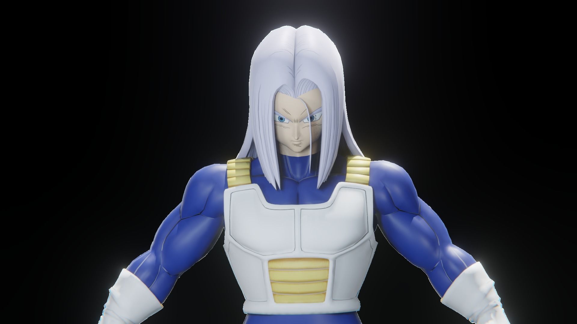 47 Dragon ball Z - Rigged Character Pack Low-poly 3D model_72