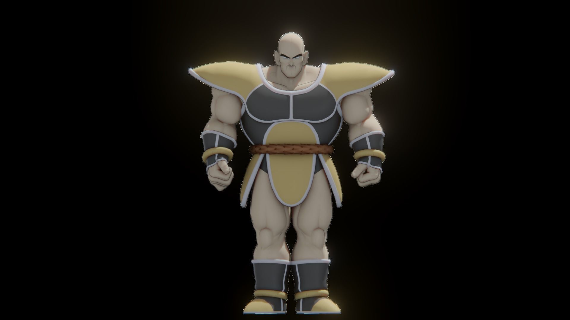 47 Dragon ball Z - Rigged Character Pack Low-poly 3D model_56