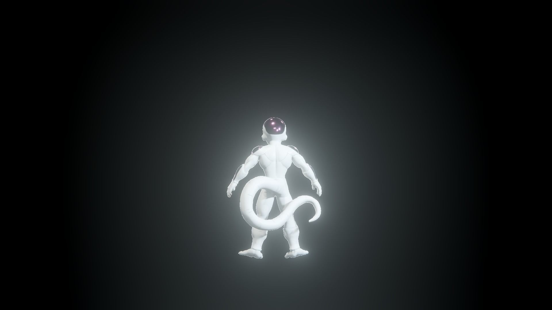 47 Dragon ball Z - Rigged Character Pack Low-poly 3D model_29