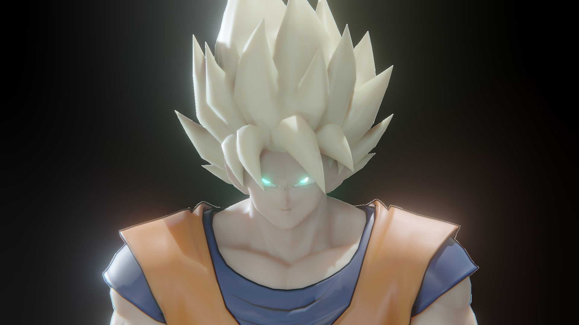 47 Dragon ball Z - Rigged Character Pack Low-poly 3D model_66