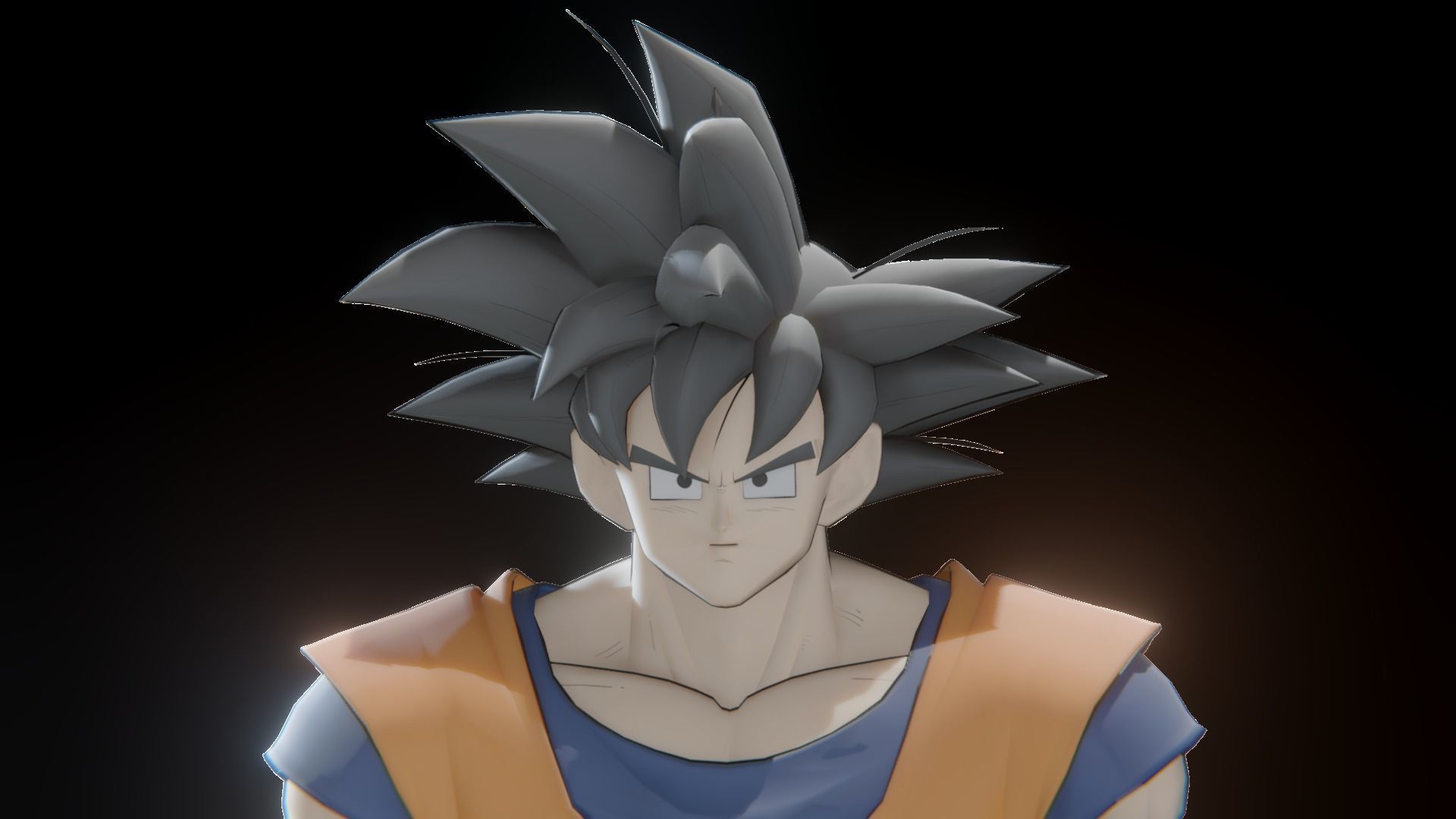 47 Dragon ball Z - Rigged Character Pack Low-poly 3D model_68