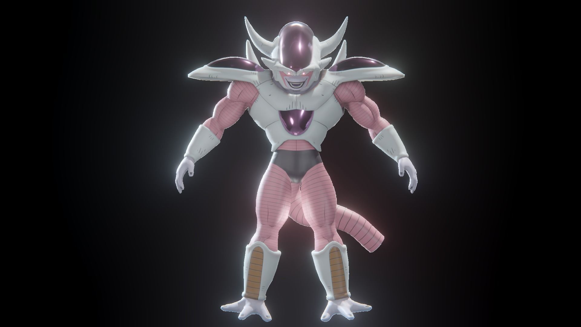 47 Dragon ball Z - Rigged Character Pack Low-poly 3D model_31