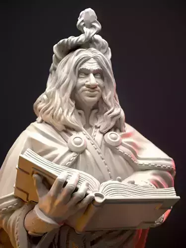 Mages - librarian  3D print model