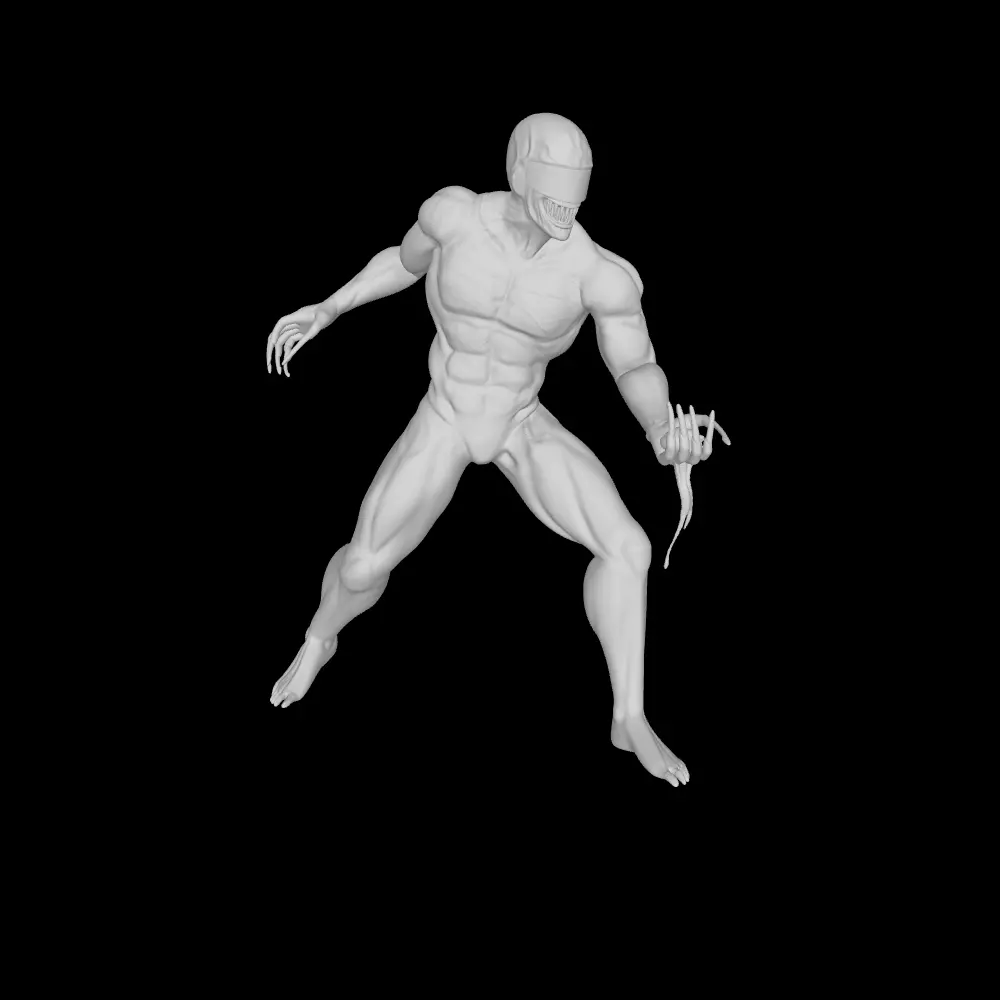 THE KILLER  SCORPIO DEMON LUCIFER BEAST SATAN DEMON VENOM 3D print model_0