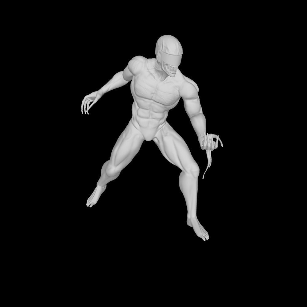 THE KILLER  SCORPIO DEMON LUCIFER BEAST SATAN DEMON VENOM 3D print model_14