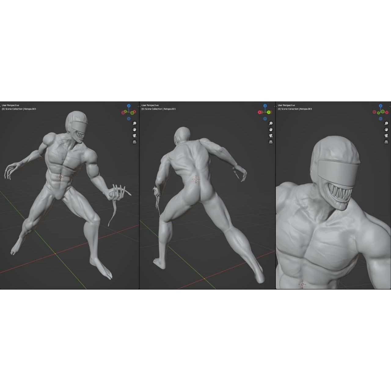 THE KILLER  SCORPIO DEMON LUCIFER BEAST SATAN DEMON VENOM 3D print model_1