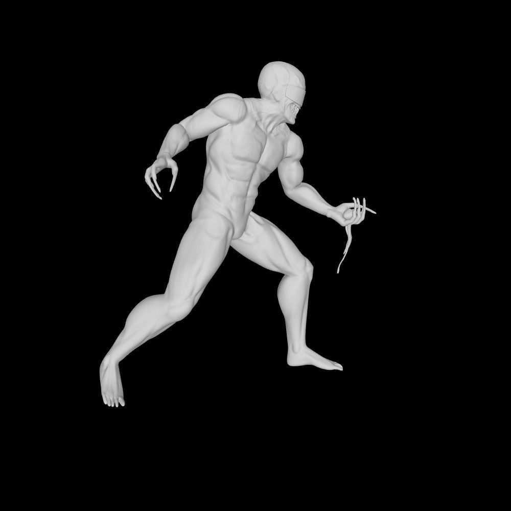 THE KILLER  SCORPIO DEMON LUCIFER BEAST SATAN DEMON VENOM 3D print model_11