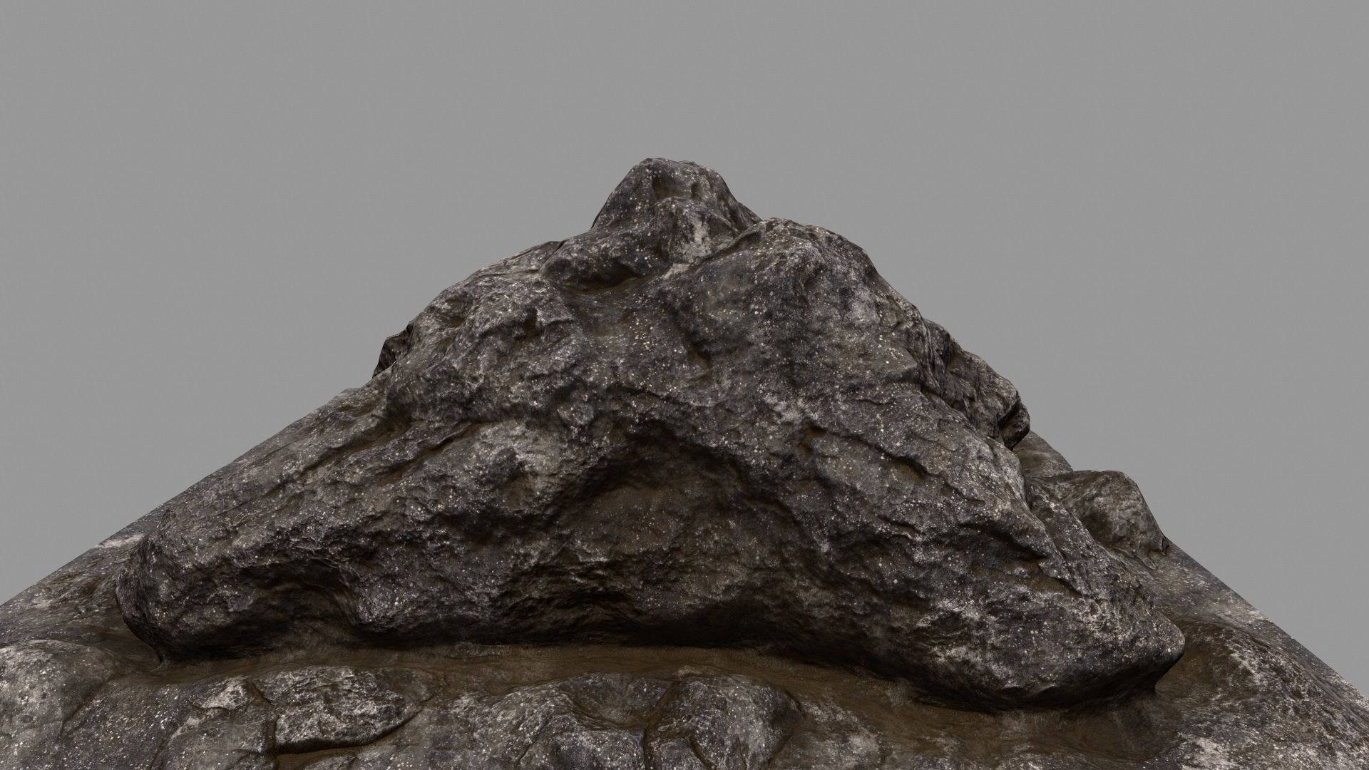 rock 3 mount Low-poly 3D model_13