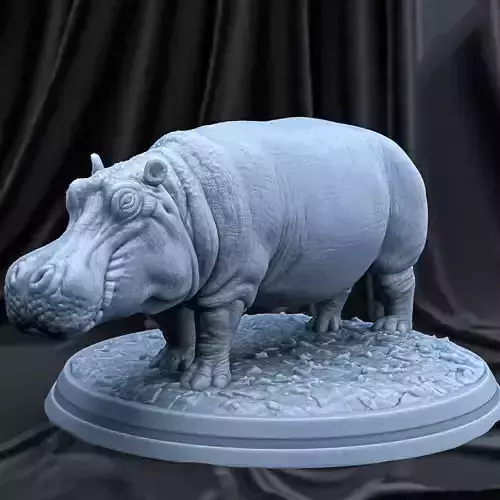 HIPPOPOTAMUS 3D print model