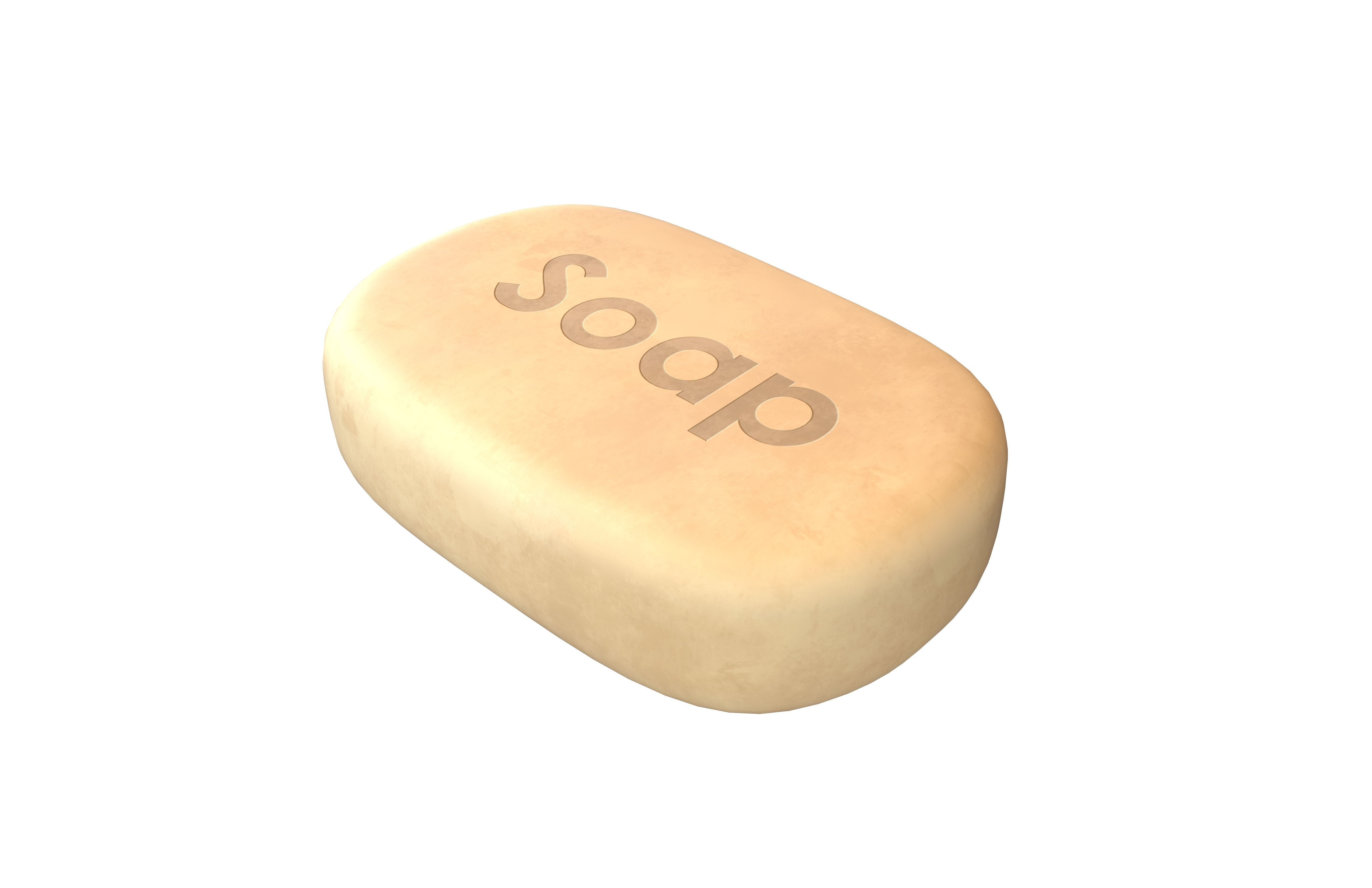 Soap V1 002 Low-poly 3D model_3