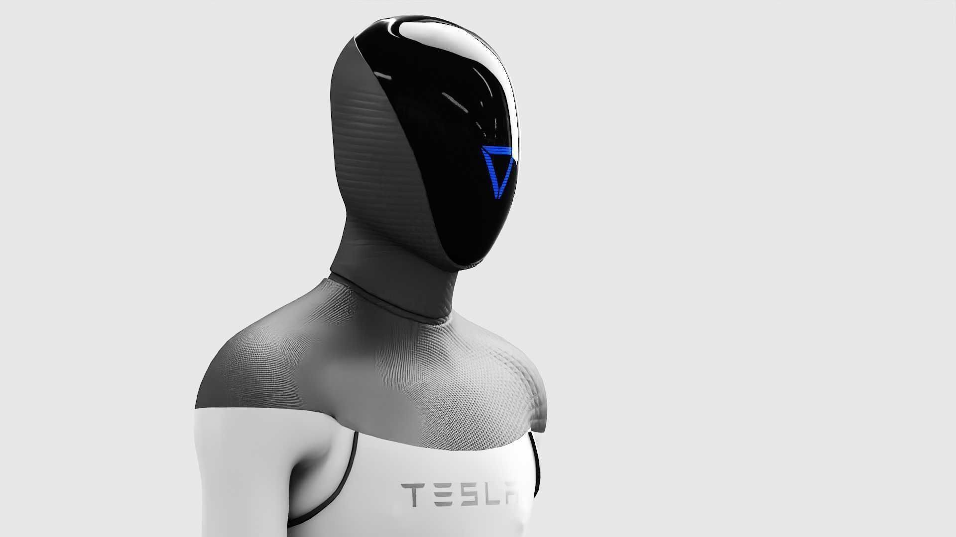 TESLA ROBOT RIGGED 3D model_29