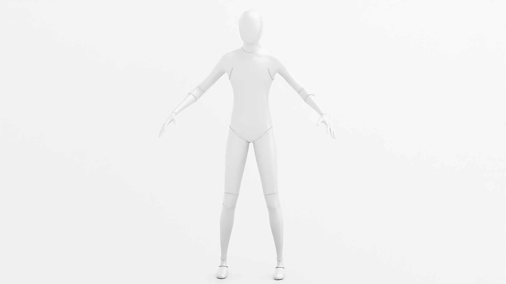 TESLA ROBOT RIGGED 3D model_33