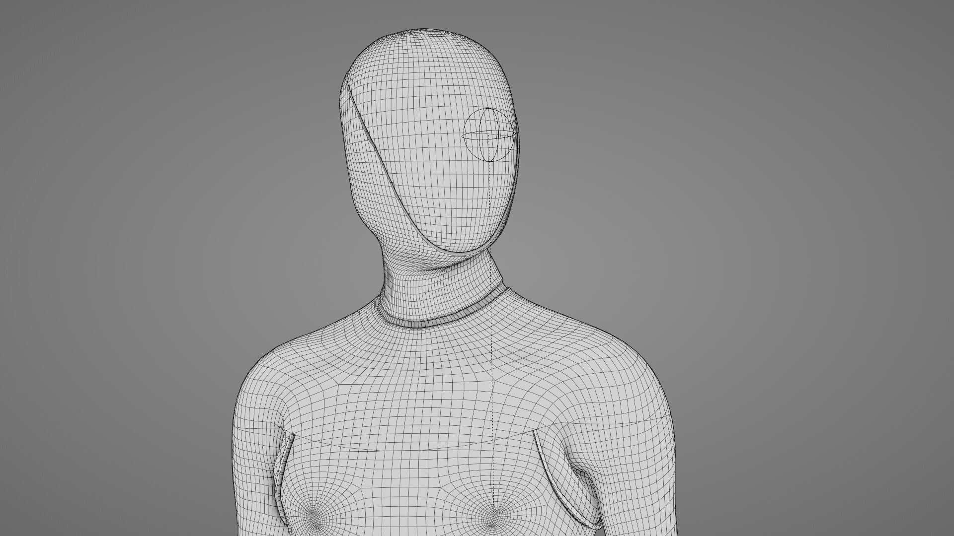 TESLA ROBOT RIGGED 3D model_36