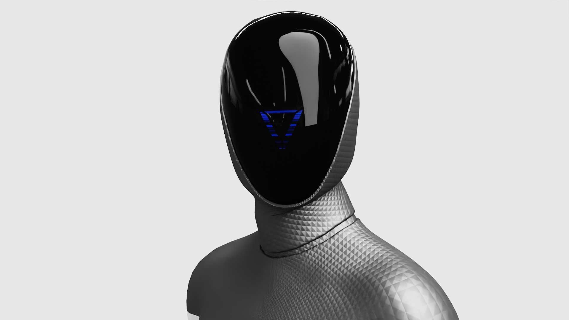 TESLA ROBOT RIGGED 3D model_17