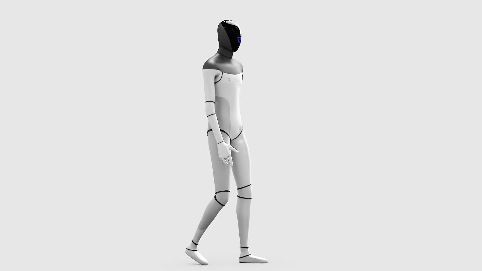 TESLA ROBOT RIGGED 3D model_26