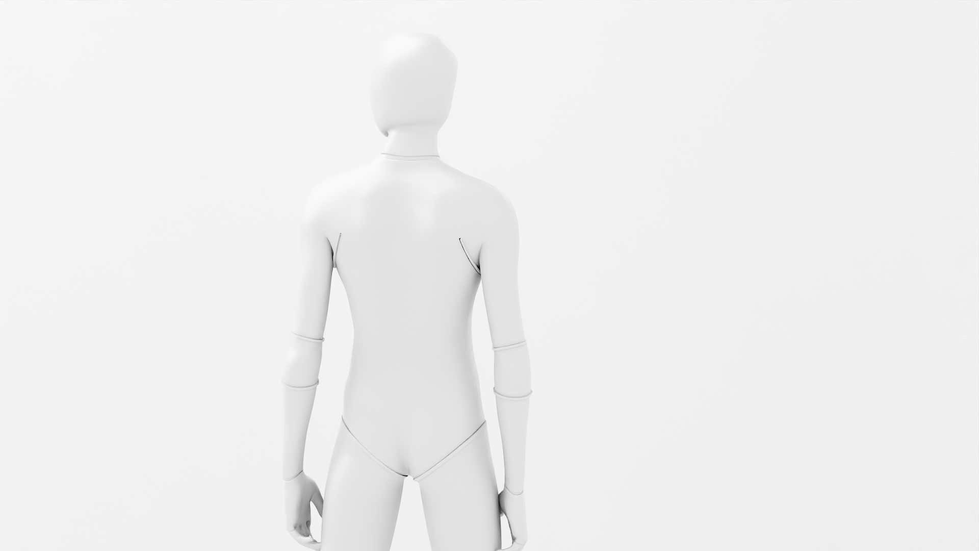 TESLA ROBOT RIGGED 3D model_31