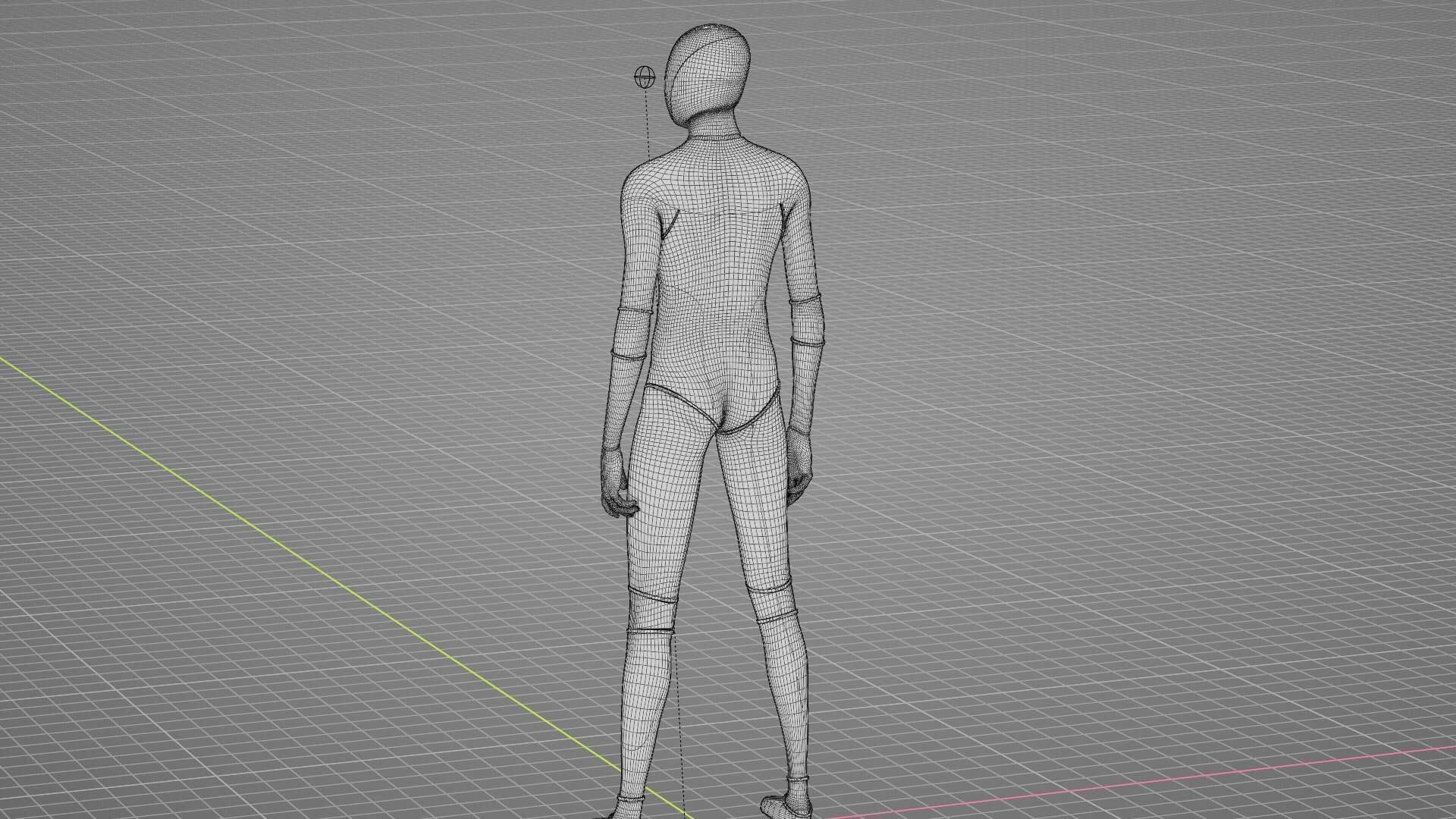 TESLA ROBOT RIGGED 3D model_38