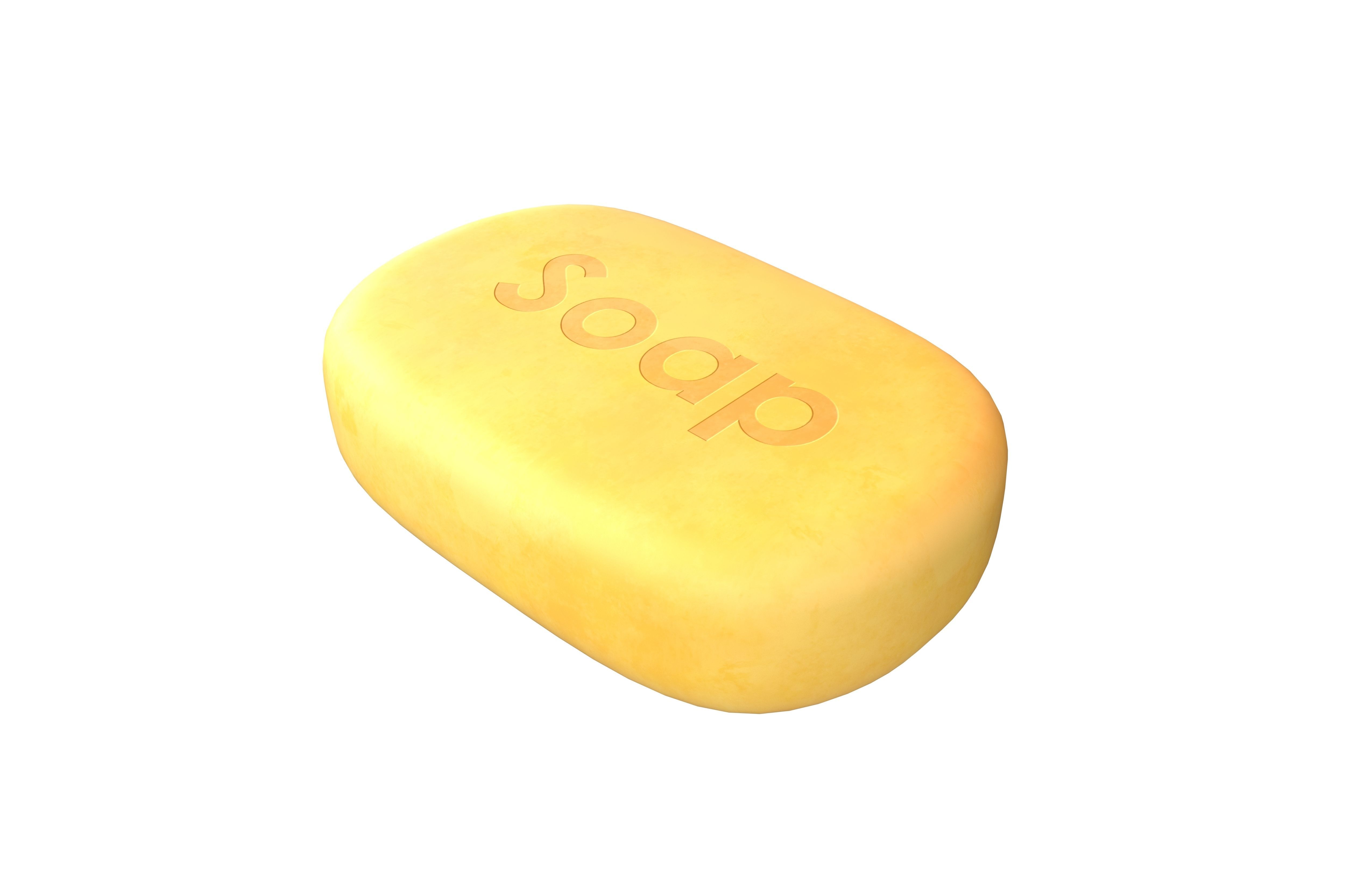 Soap V1 008 Low-poly 3D model_2