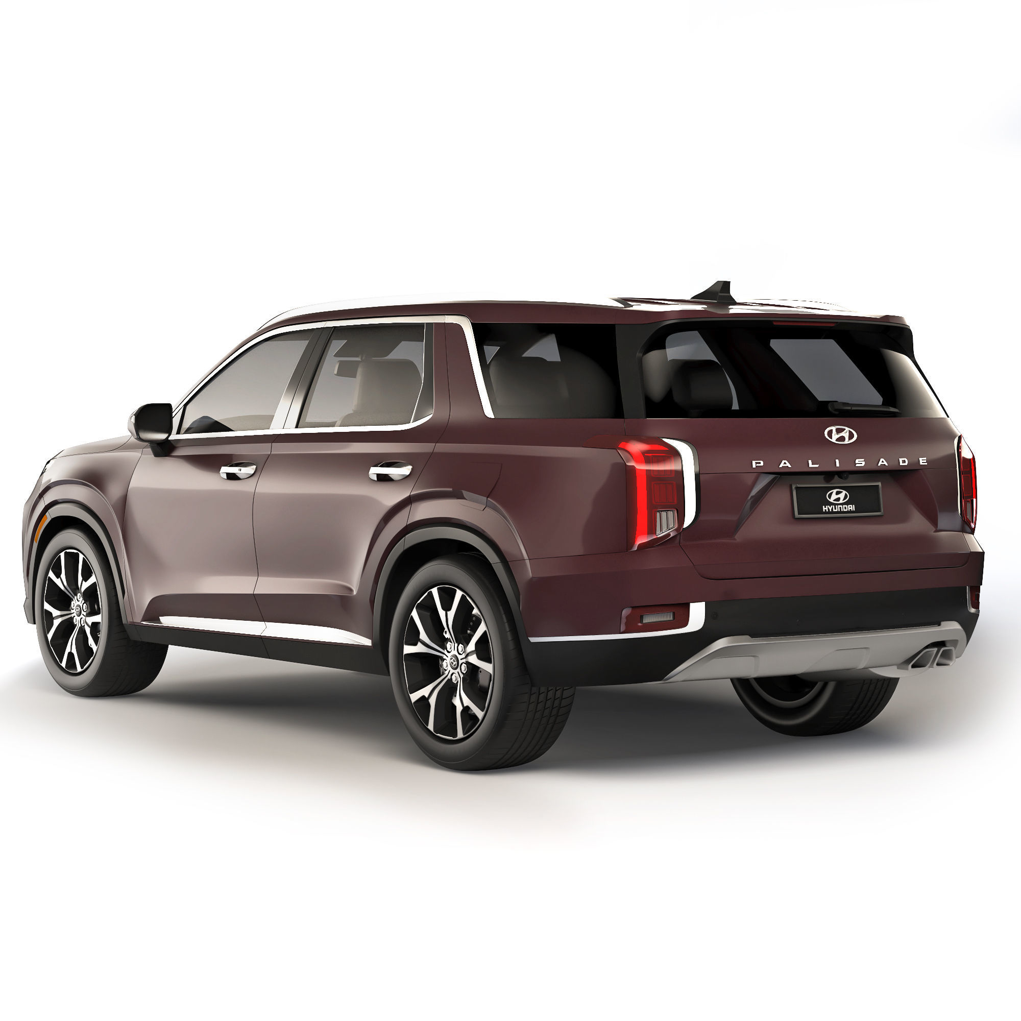 Hyundai Palisade 2018 3D model_2