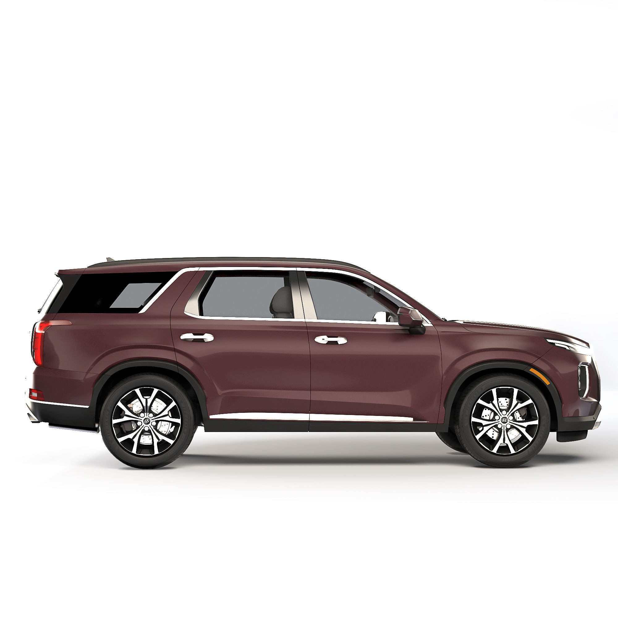 Hyundai Palisade 2018 3D model_4